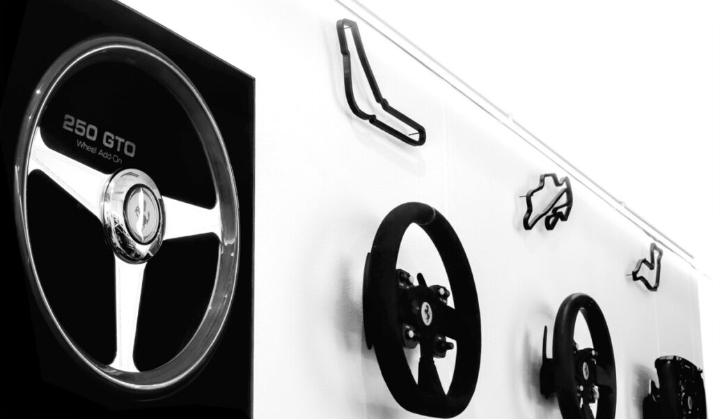 RoarFun ShowRoom Ferrari steering wheels