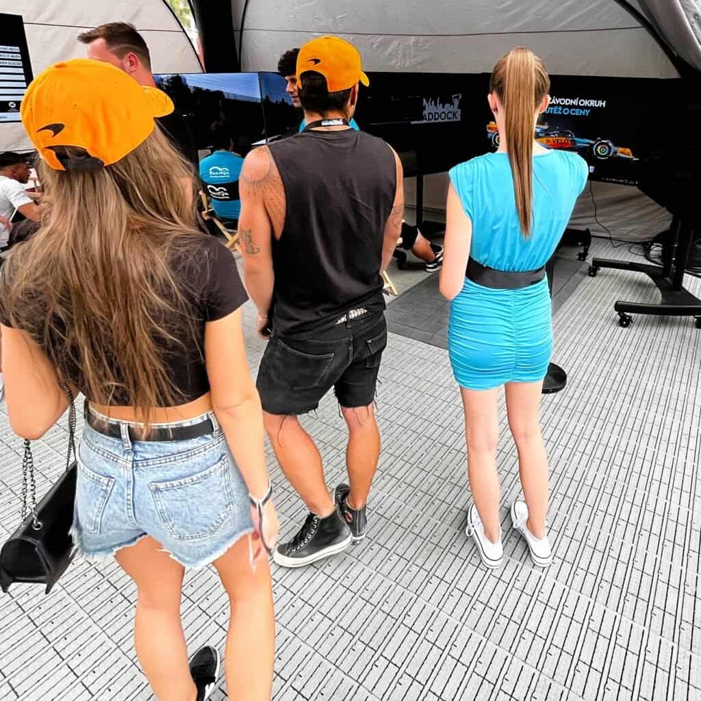 Velo Paddock emotional branding formula experience with McLaren