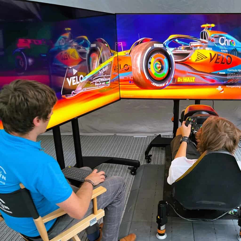 Velo emotional branding formula experience with McLaren