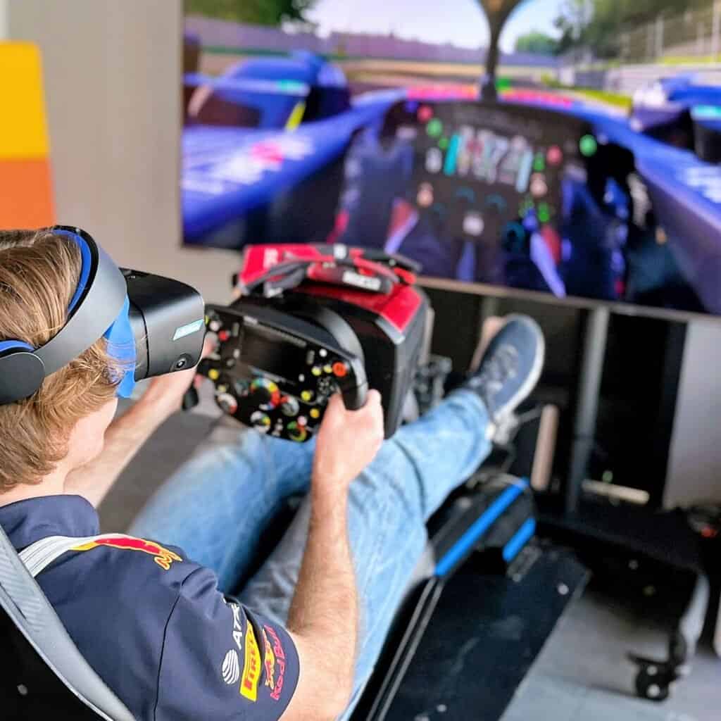 Hire Virtual reality for events in Germany Italy Austria. Rent VR simulator with delivery and support company party turnkey.