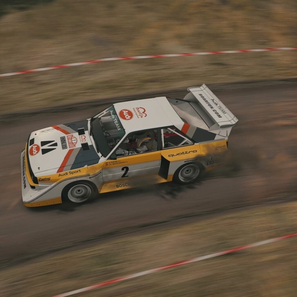 RoarFun shows the emotional experience of the Group B rally in the 1980s of the German automotive