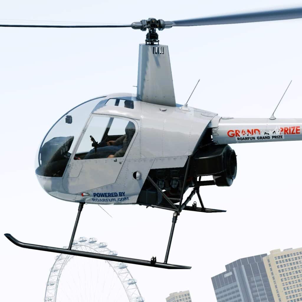 You can add your branding to any helicopter with RoarFun emotional branding.