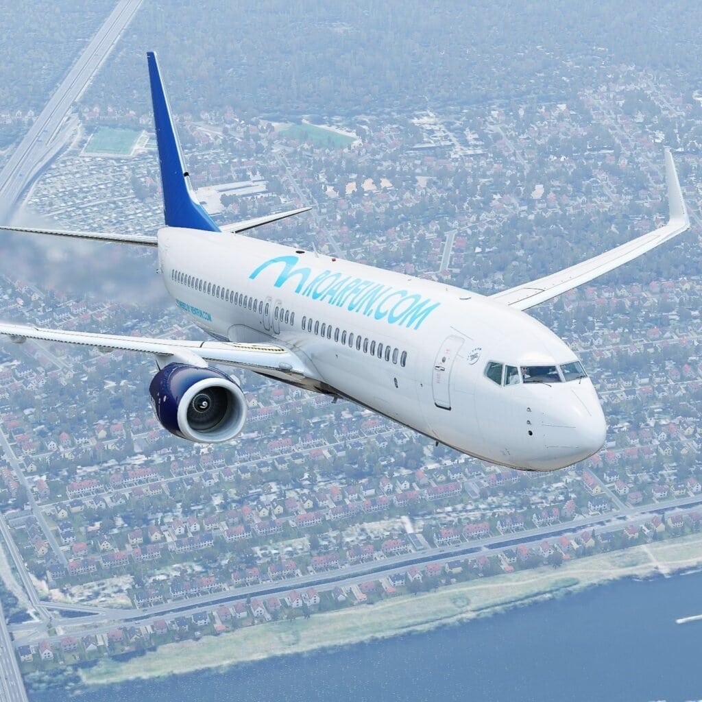 You can add your branding to any commercial airplane like Boeing or Airbus with RoarFun emotional branding BrandME
